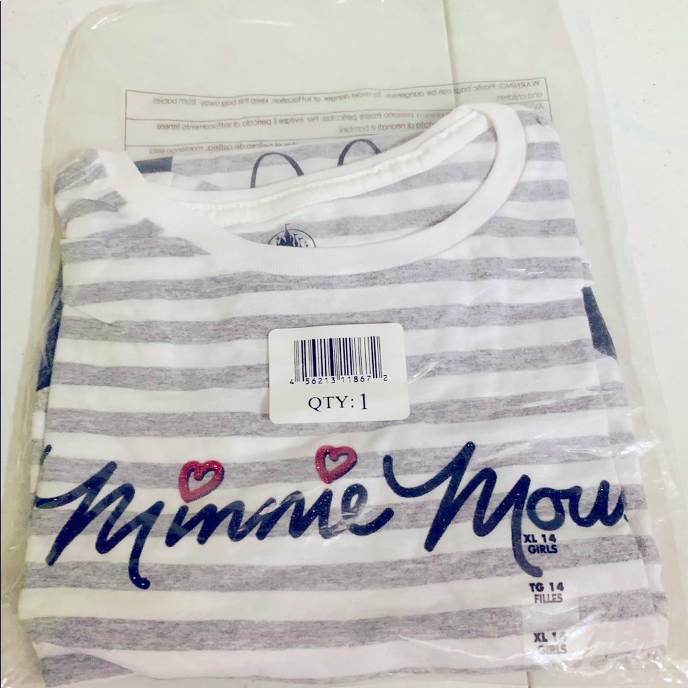 Disney Original Girls Minnie Mouse T-Shirt